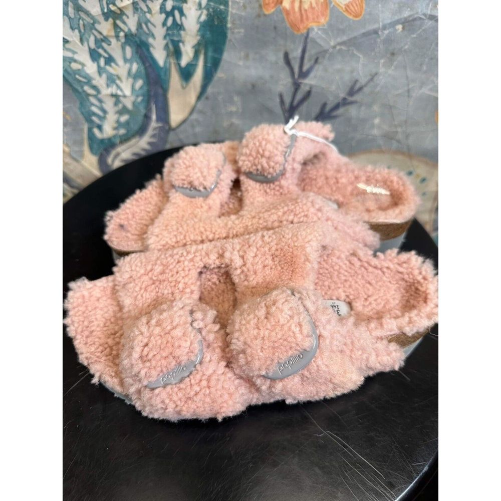 Free People Arizona Teddy Shearling Birkenstock Sandals - Picture 4 of 7